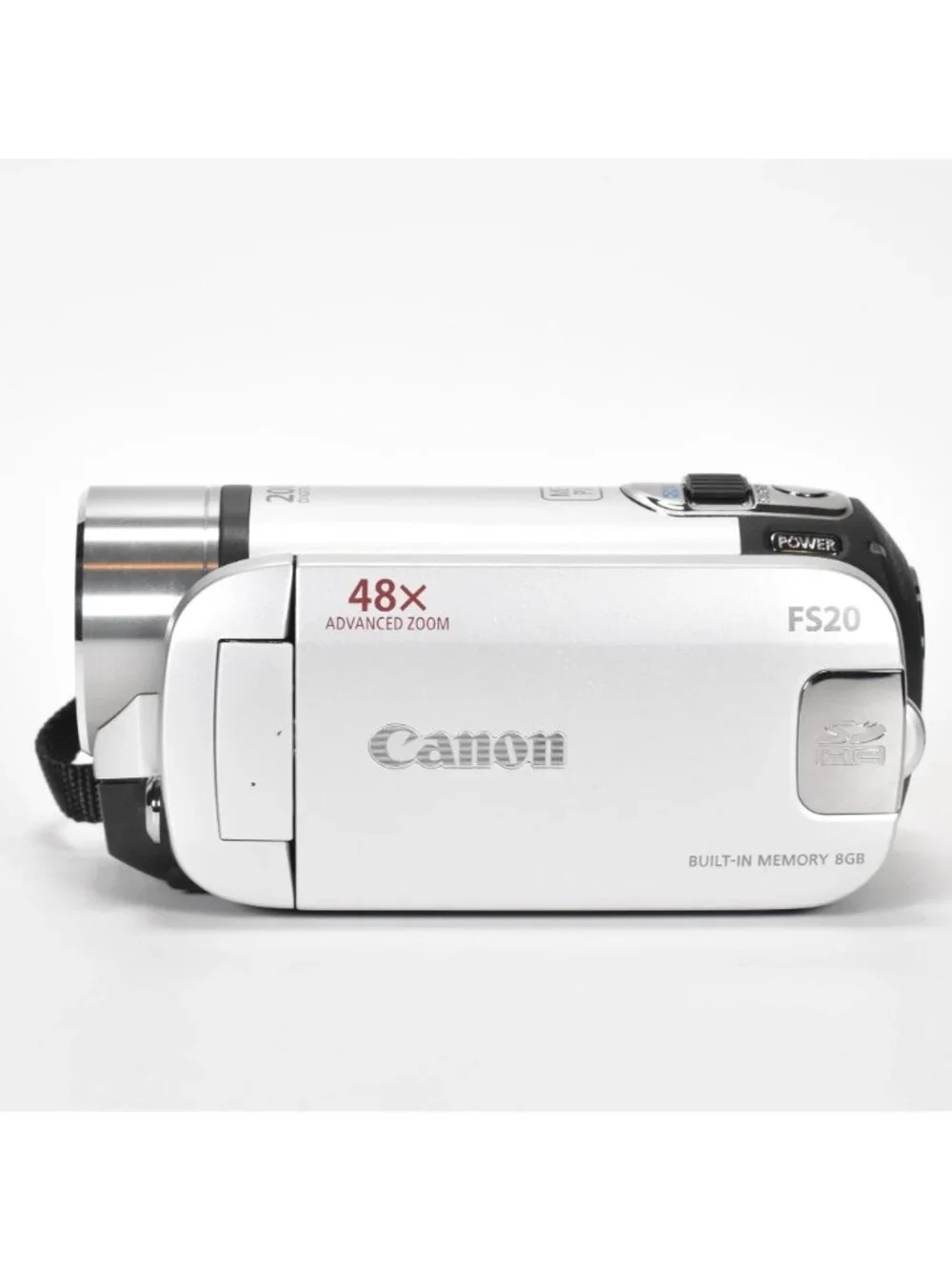 Canon FS20 LEGRIA Camcorder 37x Optical Zoom 8GB Internal Memory 16GB SD Card